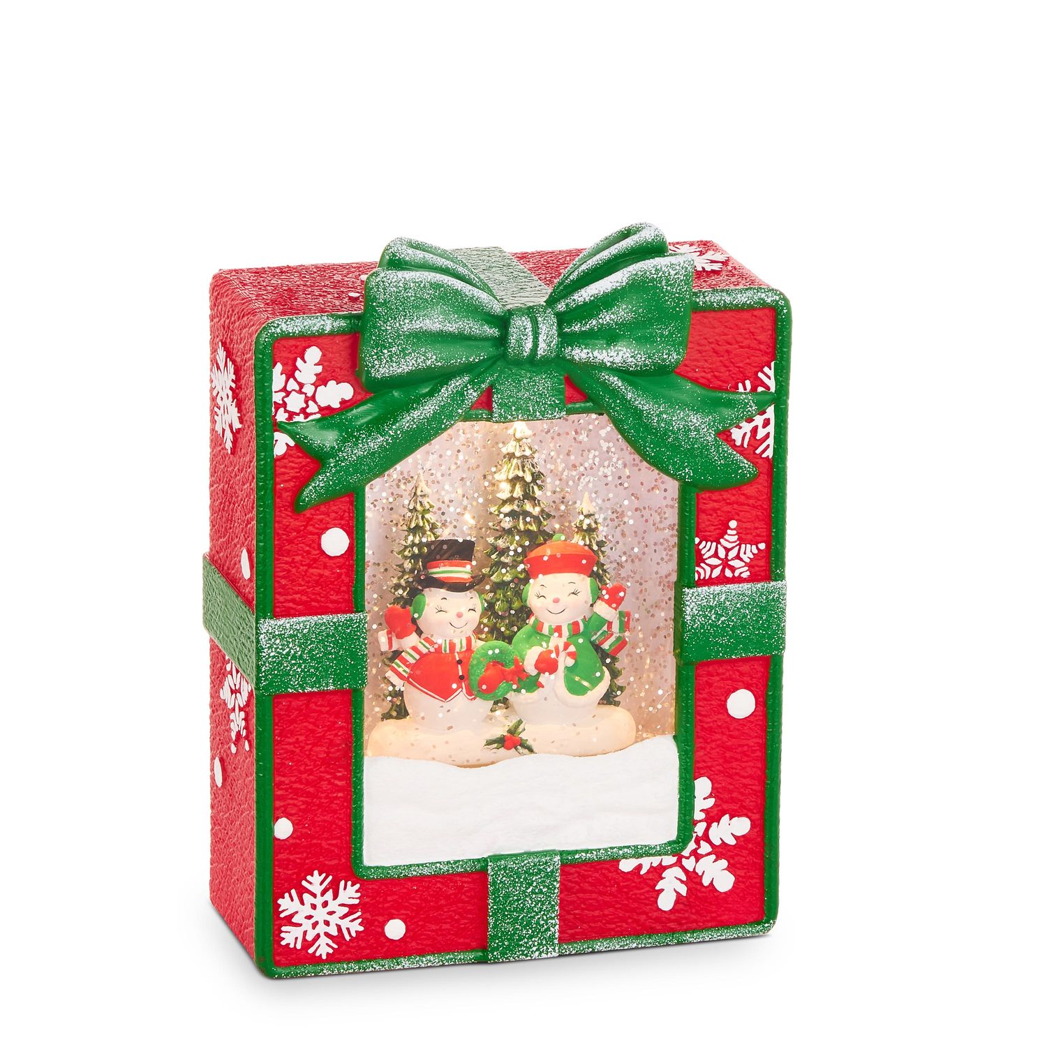 Water Lantern - Great Snowman Adventure Present - 8"