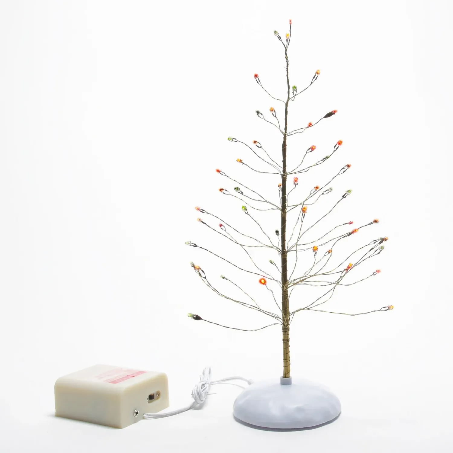 Dept. 56 Snow Village - Twinkle Brite Tree, Size: Large