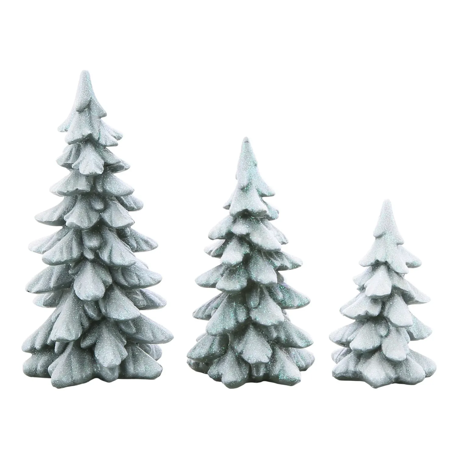 Dept. 56 Snow Village - Winter Pines - Set Of 3