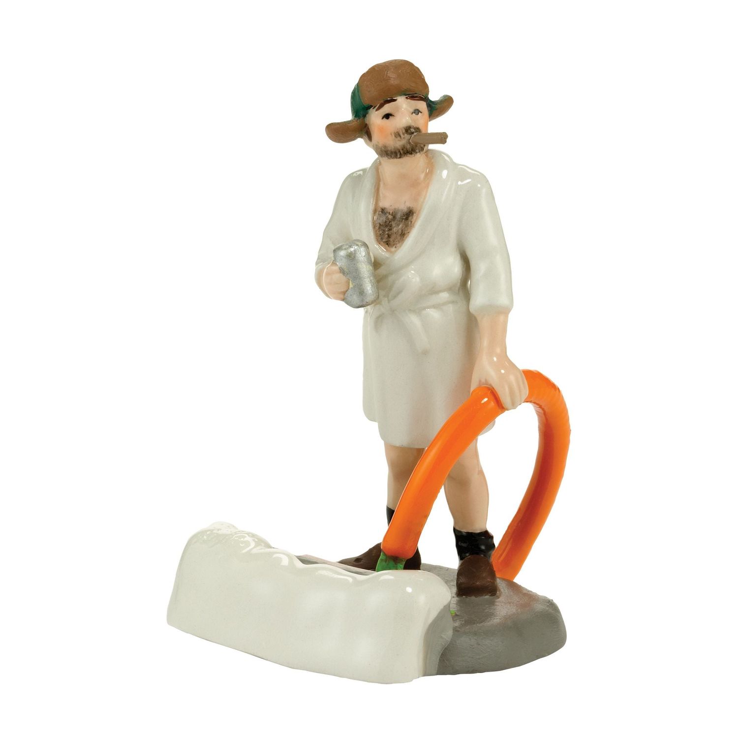 Dept. 56 Snow Village - Christmas Vacation - Cousin Eddie In The Morning