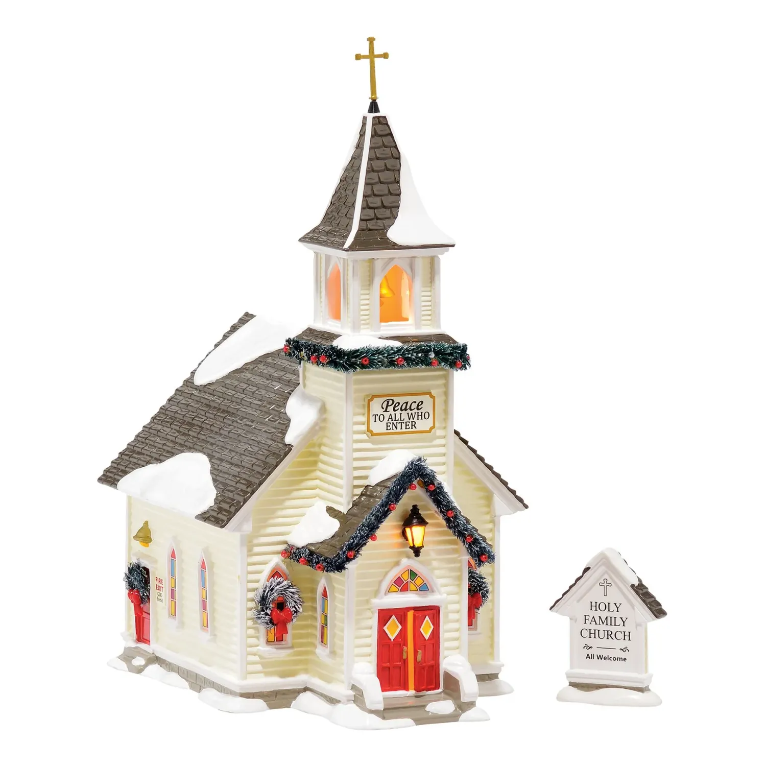 Dept. 56 Snow Village - Holy Family Chruch