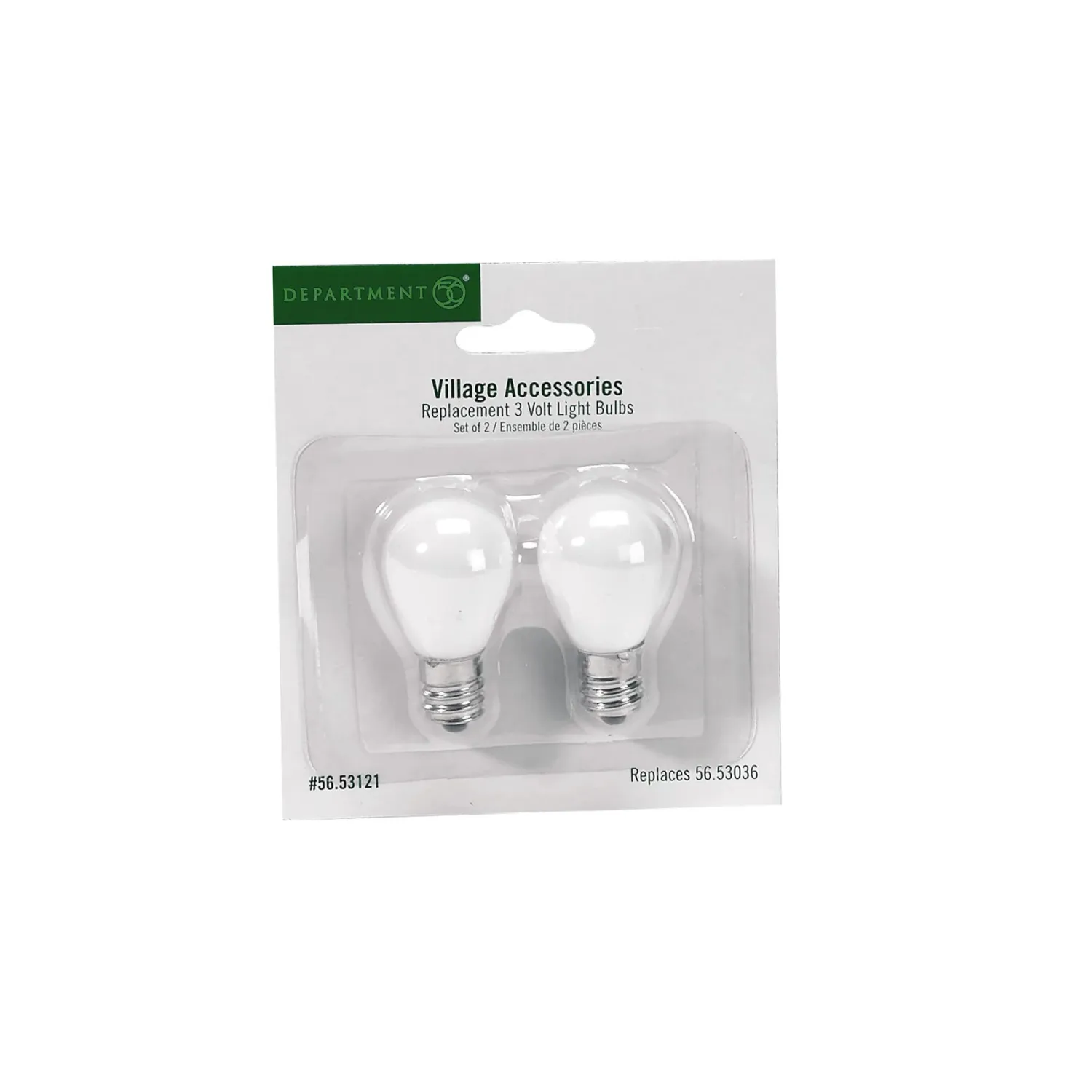 Dept. 56 Snow Village - Replacement 3V Light Bulb