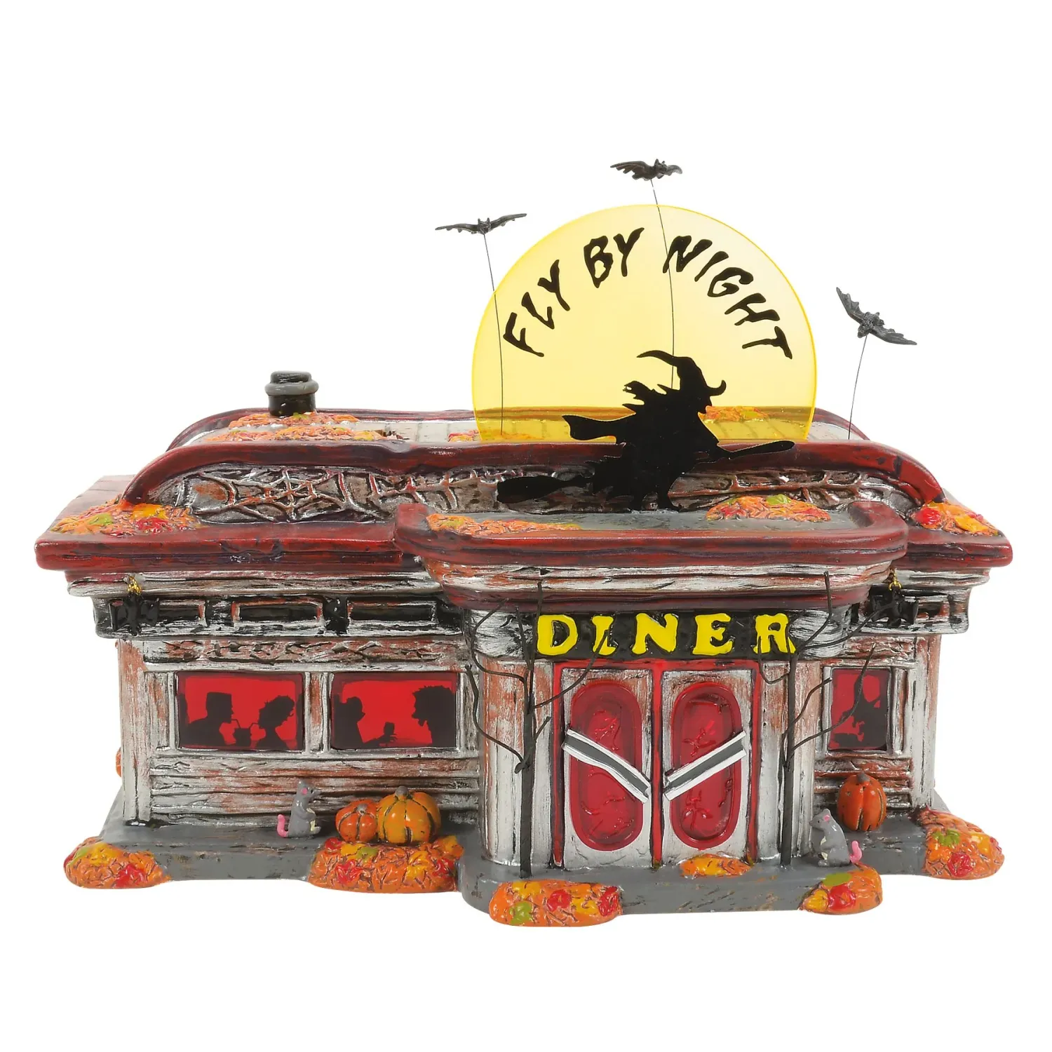 Dept. 56 Halloween Village - Fly By Night Diner