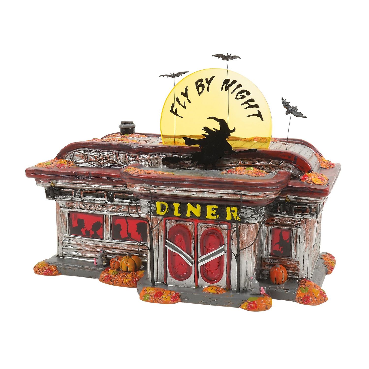 Dept. 56 Halloween Village - Fly By Night Diner