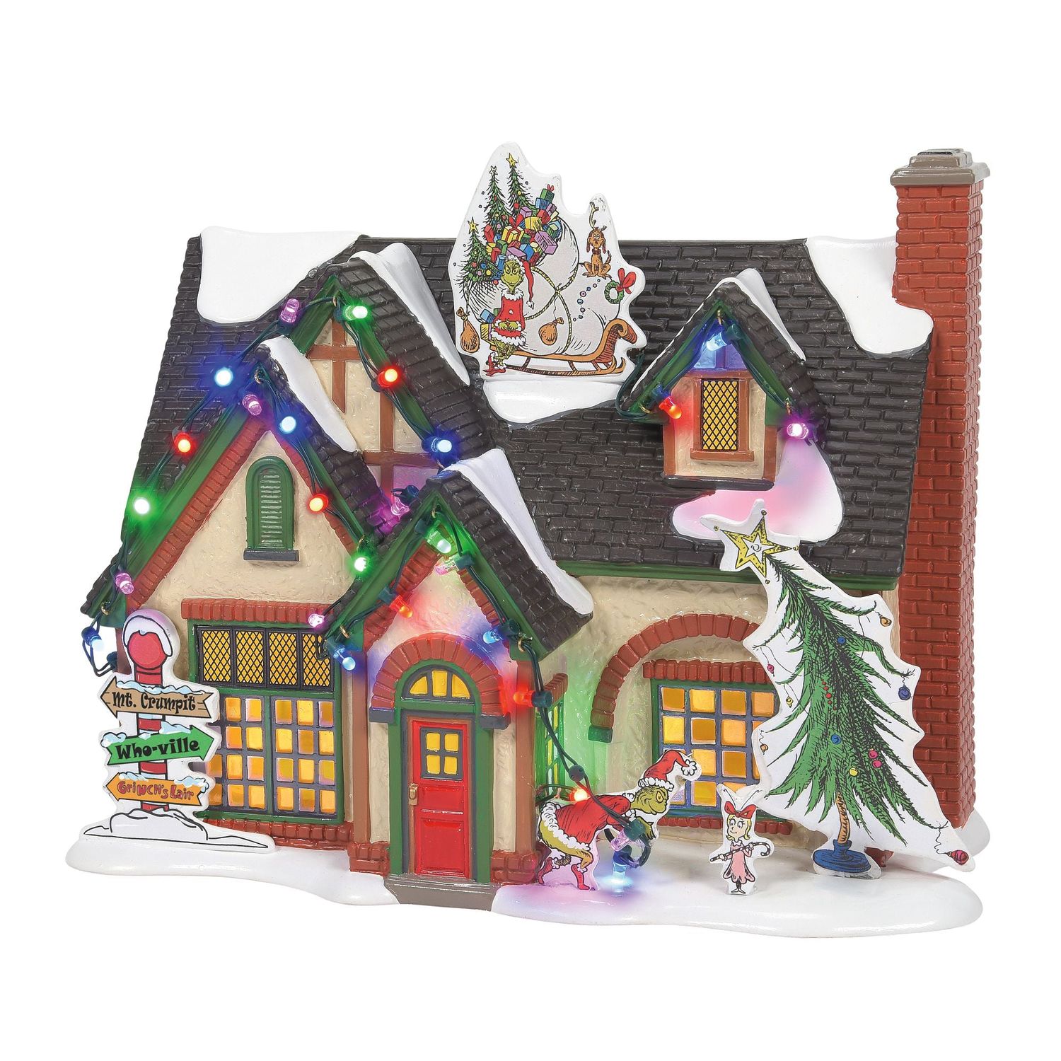 Dept. 56 Snow Village - The Grinch House