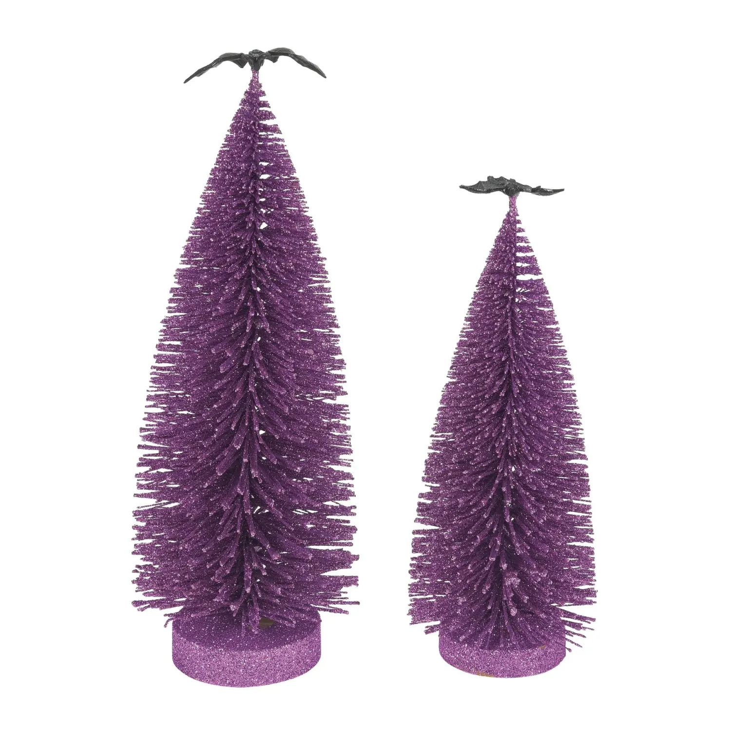 Dept. 56 Halloween Village - Gone Batty Trees - Set Of 2