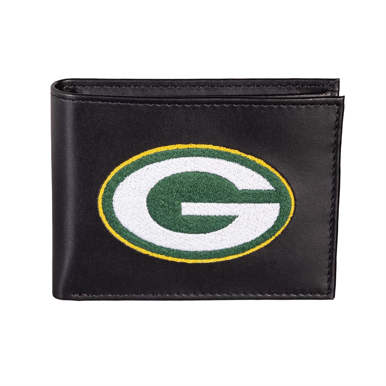 Bi-Fold Embroidered Wallet - Green Bay Packers