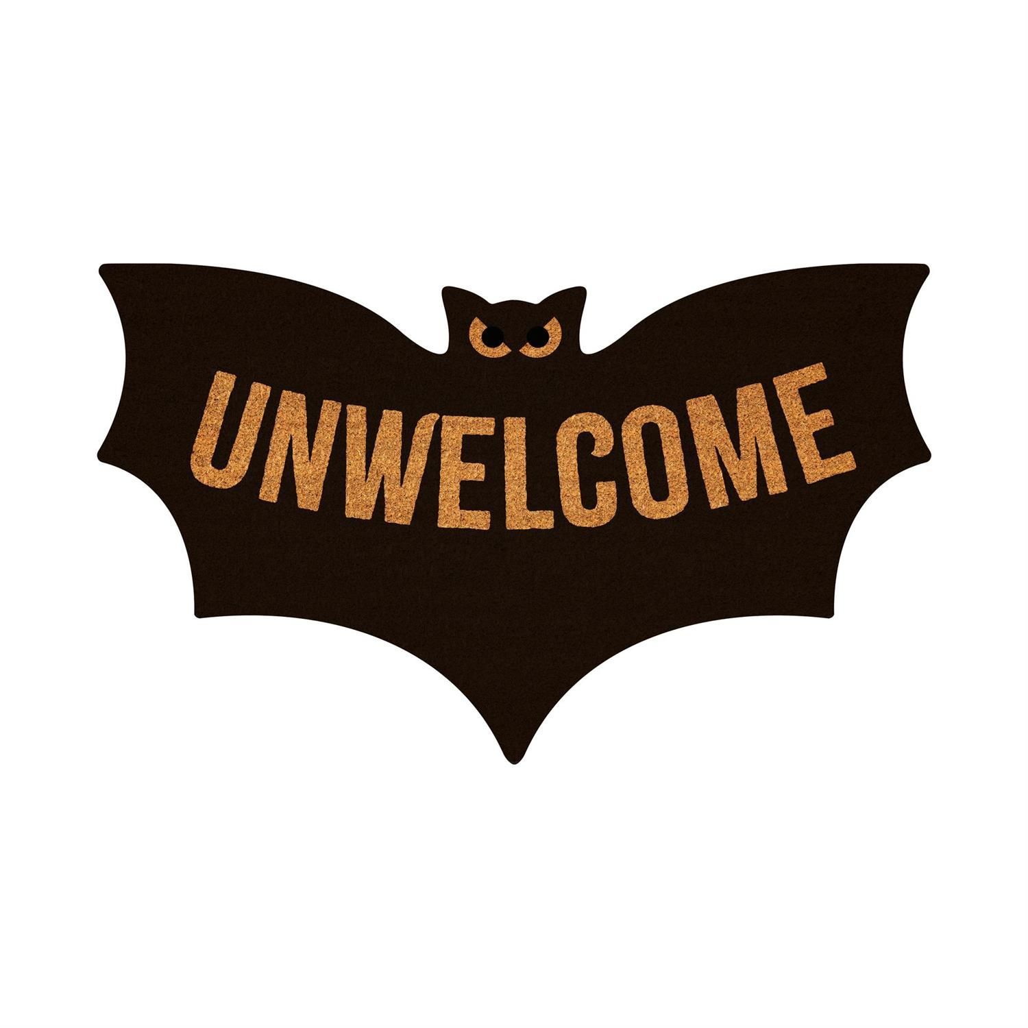 Coir Mat - Unwelcome Bat