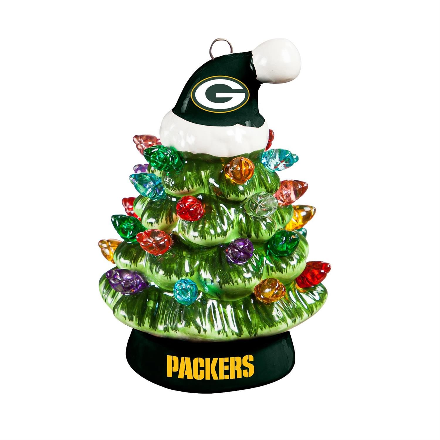 Mini LED Christmas Tree - Green Bay Packers