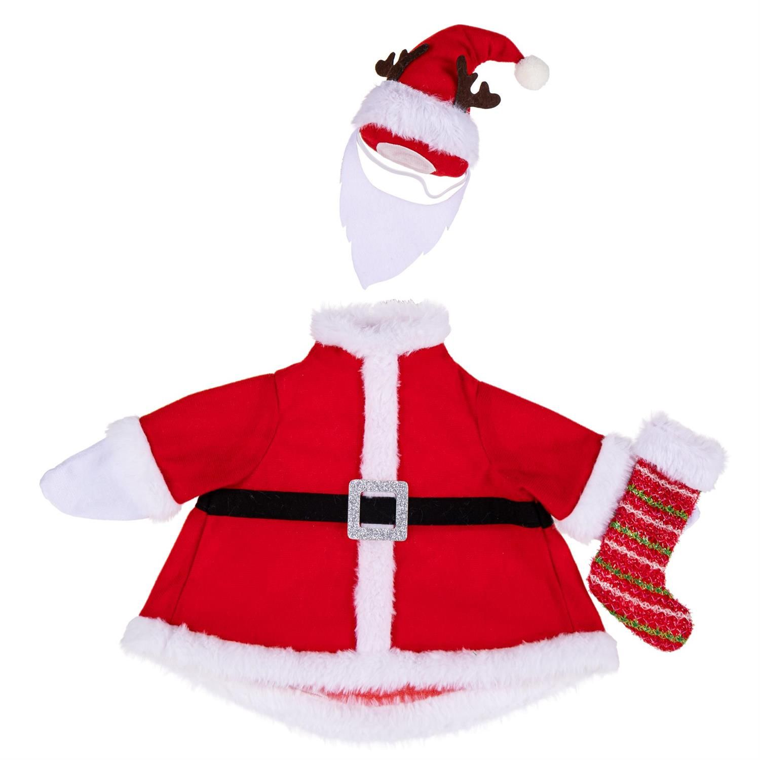 Giddy the Porch Goose Outfit - Mr. Claus
