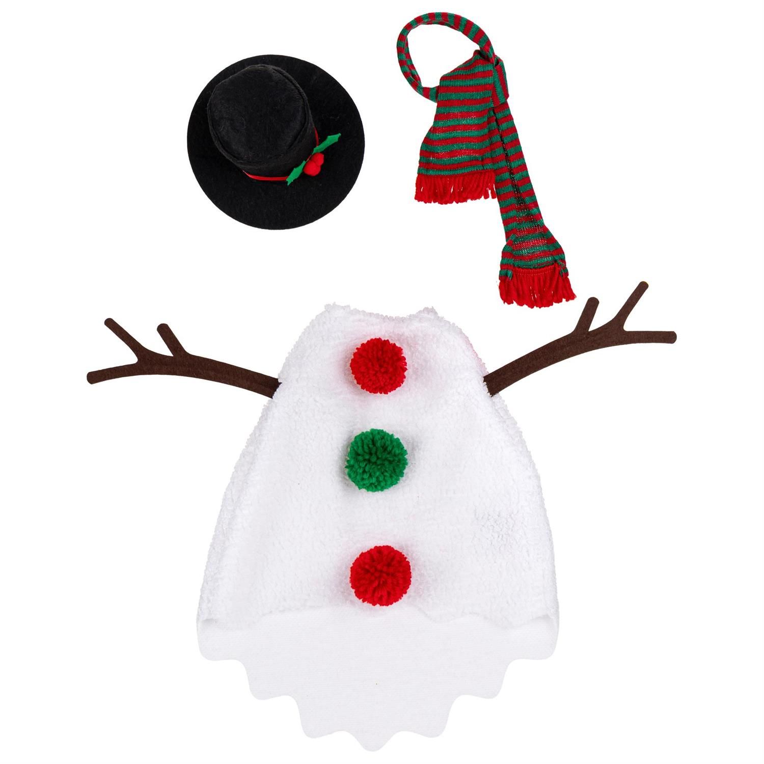 Giddy the Porch Goose Outfit - Snowman