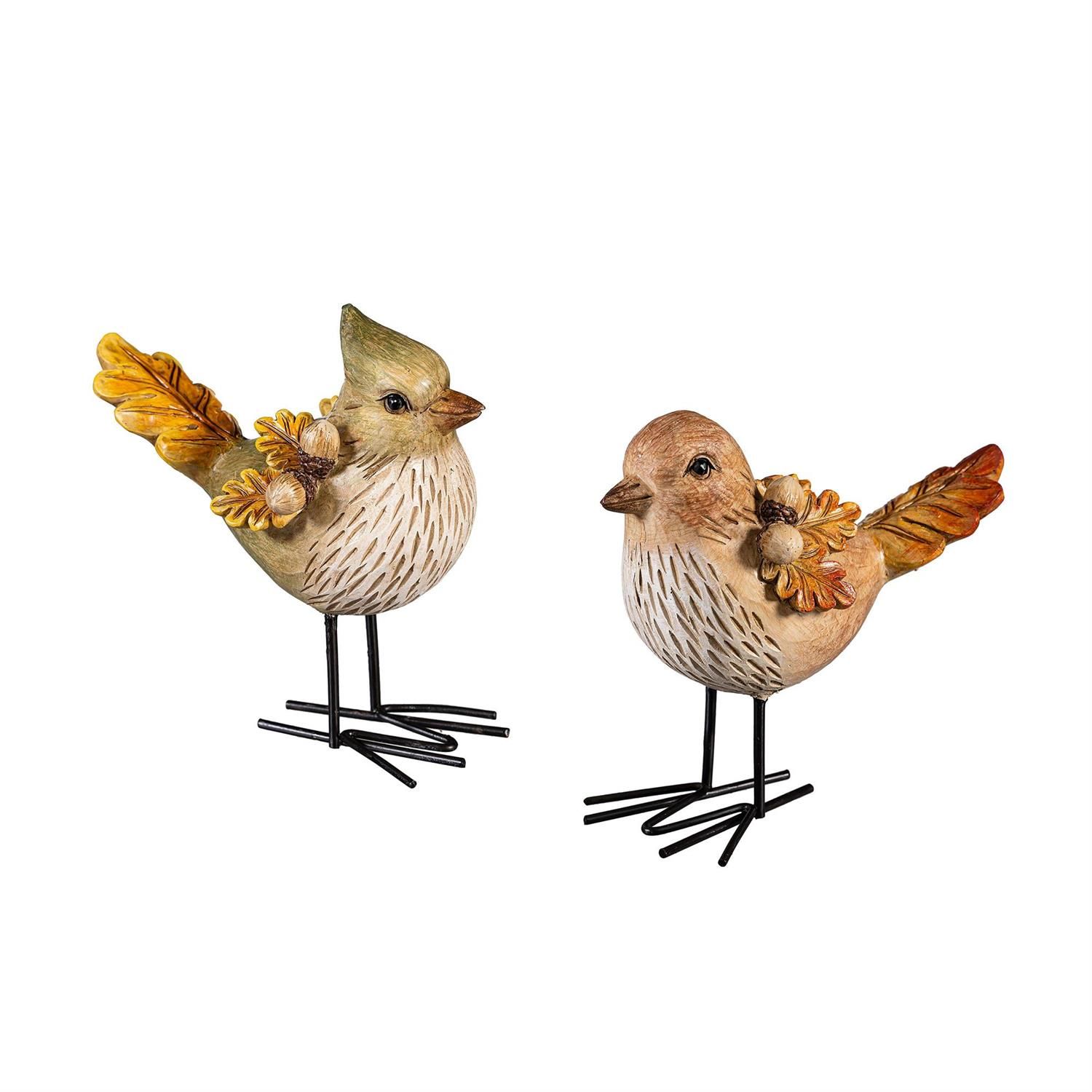 Harvest Blossom Bird - 5" - 2 Styles - Sold Individually