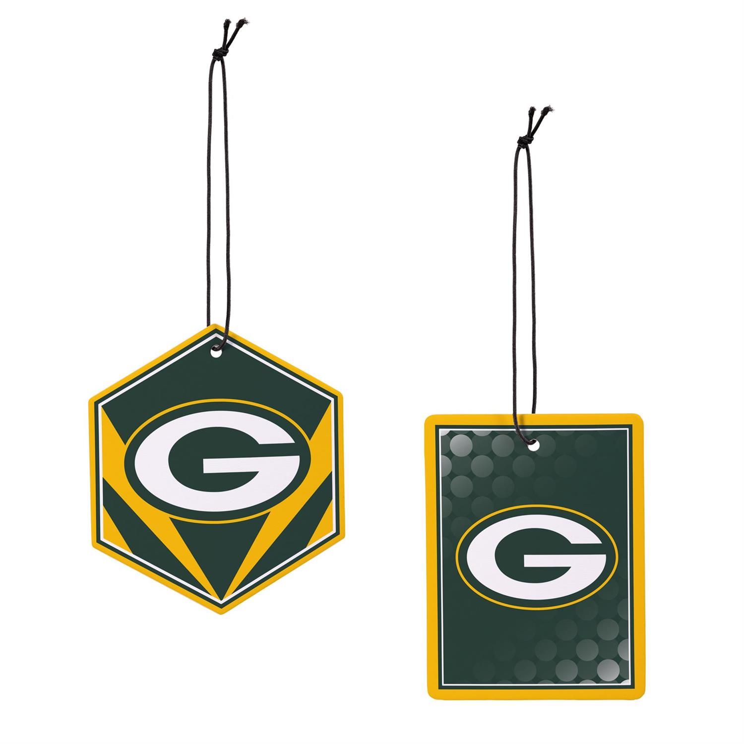 Car Air Freshener - Green Bay Packers - Set of 2