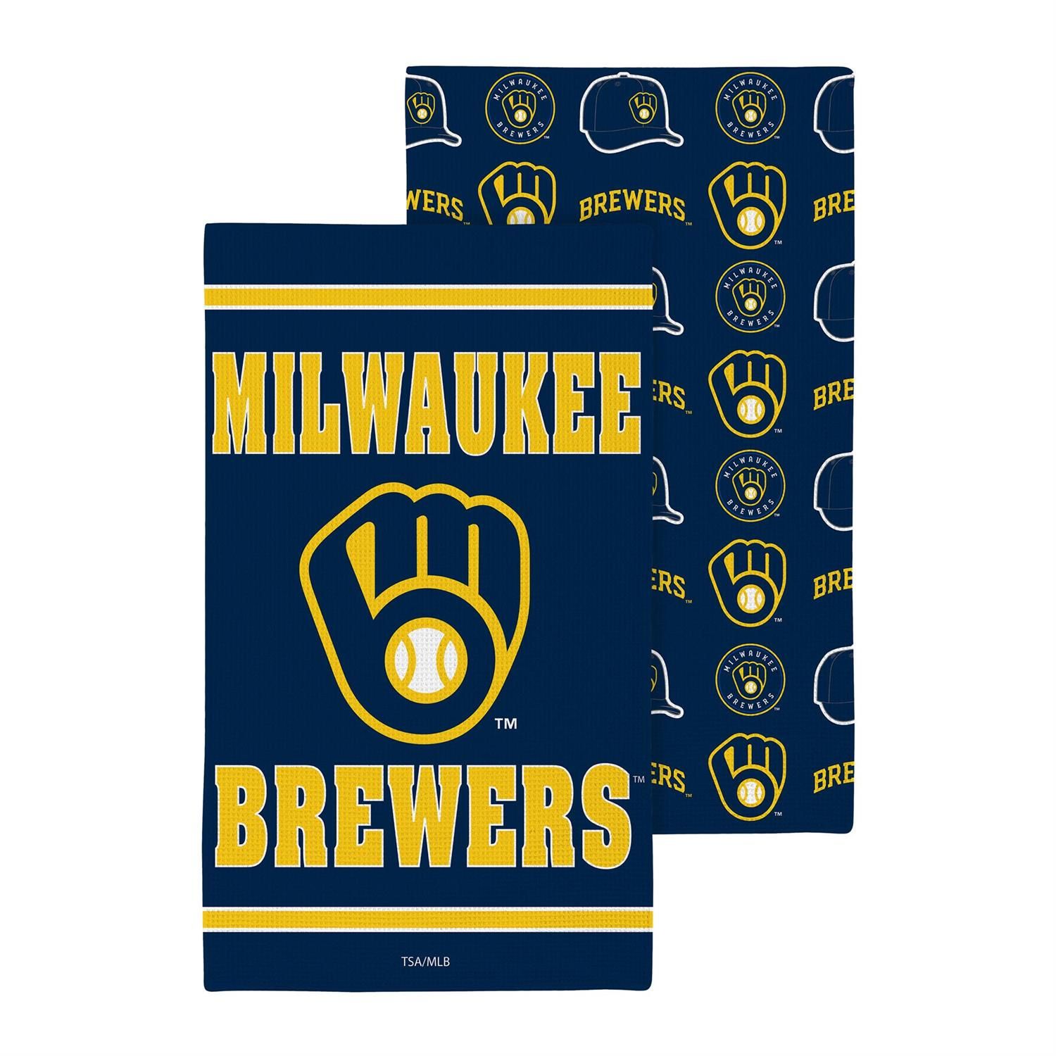 Quick Dry Kitchen Towel - Milwaukee Brewers
