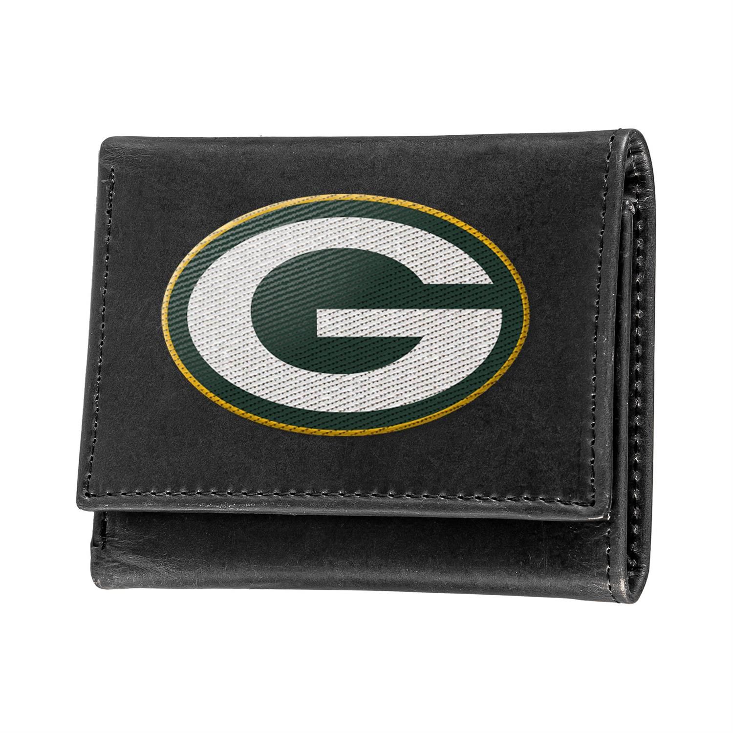 Tri-Fold Embroiderd Wallet - Green Bay Packers