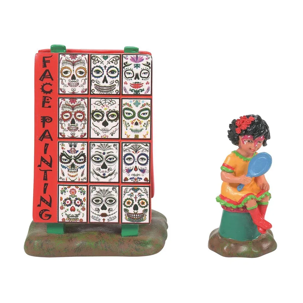 Dept. 56 Halloween Village - A Pretty Catrina Set of 2