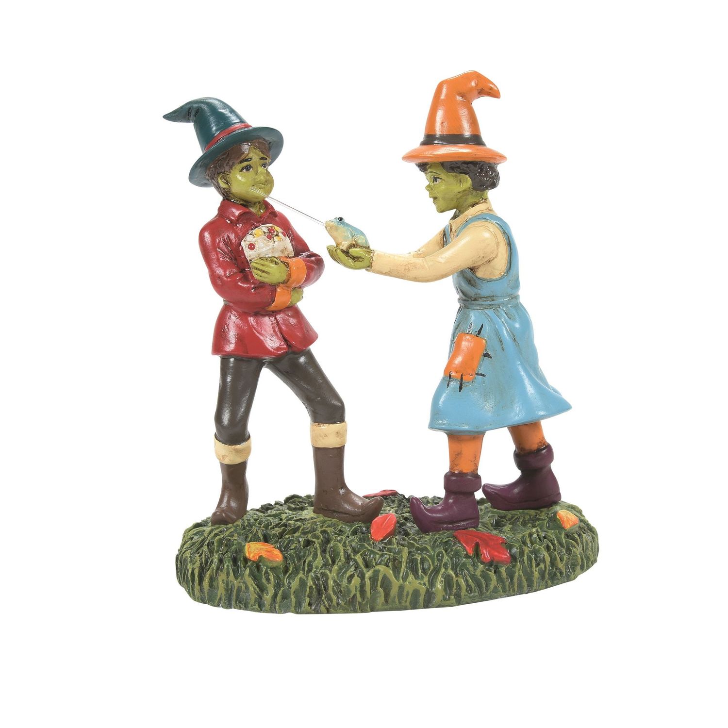 Dept. 56 Halloween Village - The Squirting Frog Trick