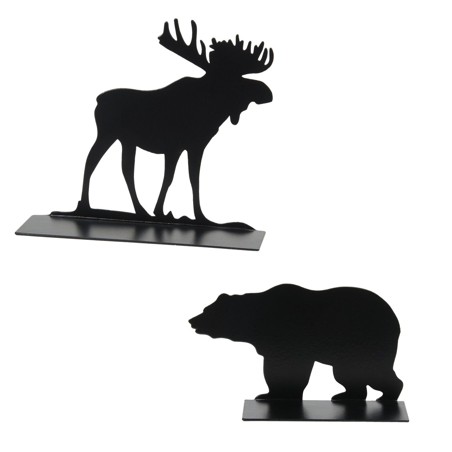 Dept. 56 Snow Village - Wild Animal Silhouettes Set of 2