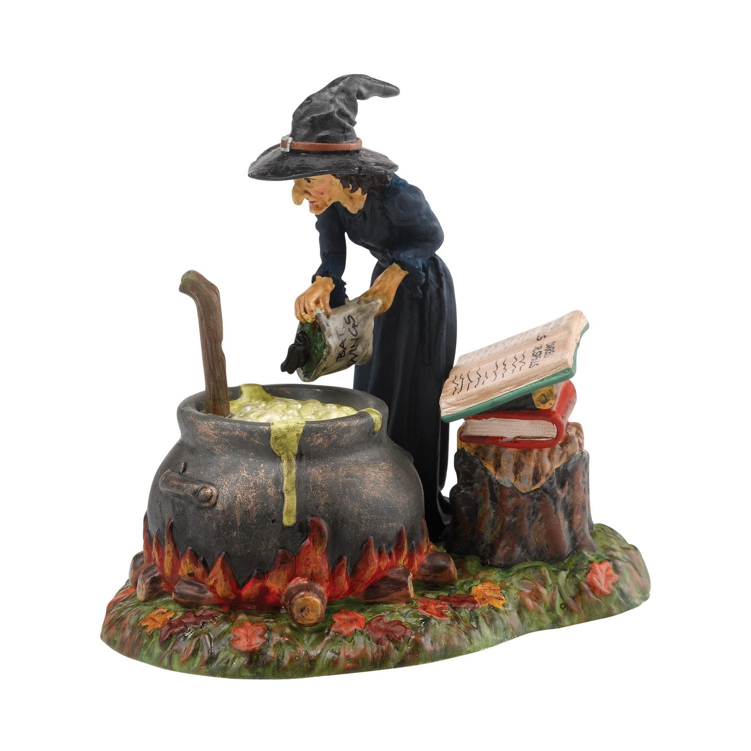 Dept. 56 Halloween Village - Fire Burn and Cauldron Bubble
