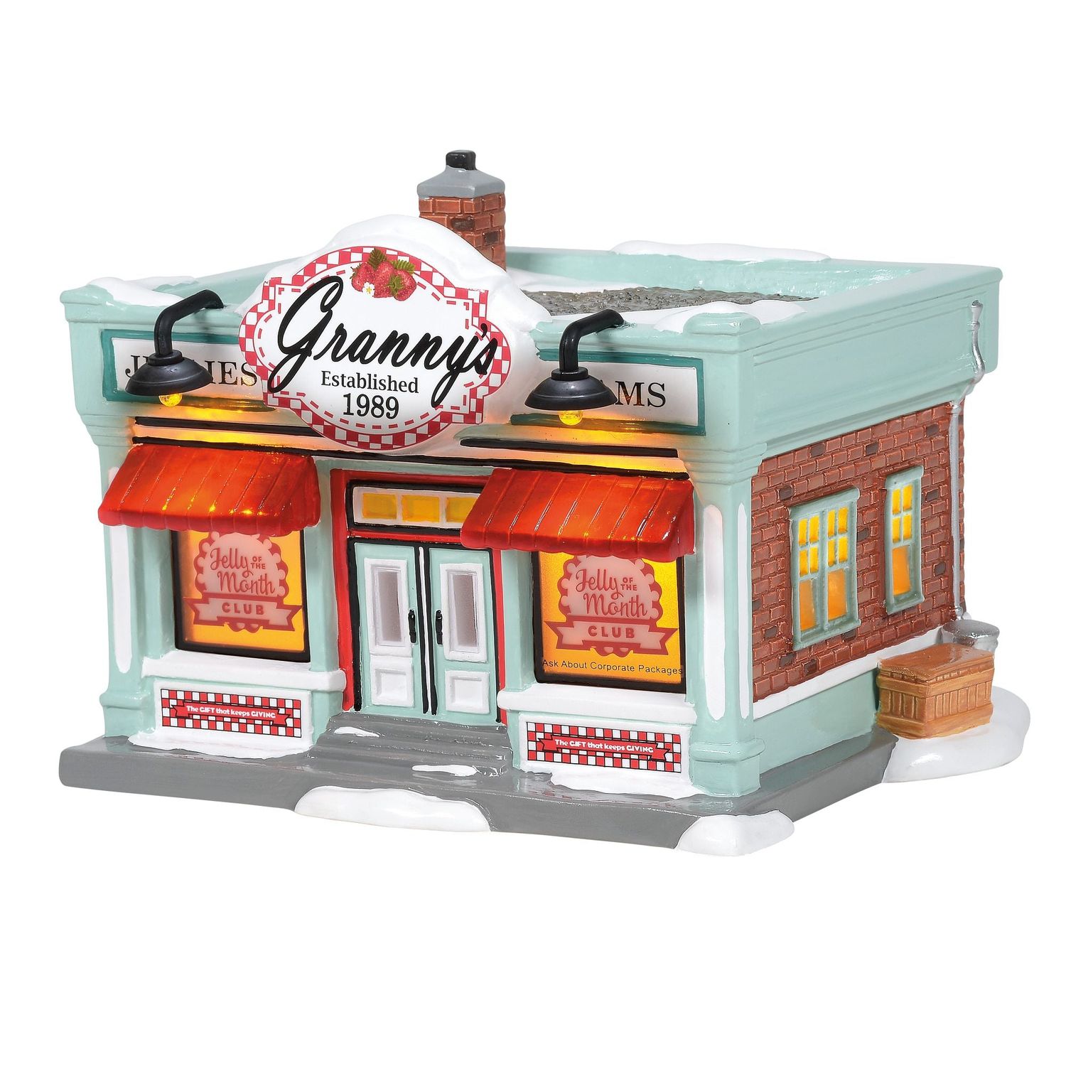Dept. 56 Snow Village - Chistmas Vacation - Jelly of the Month Club