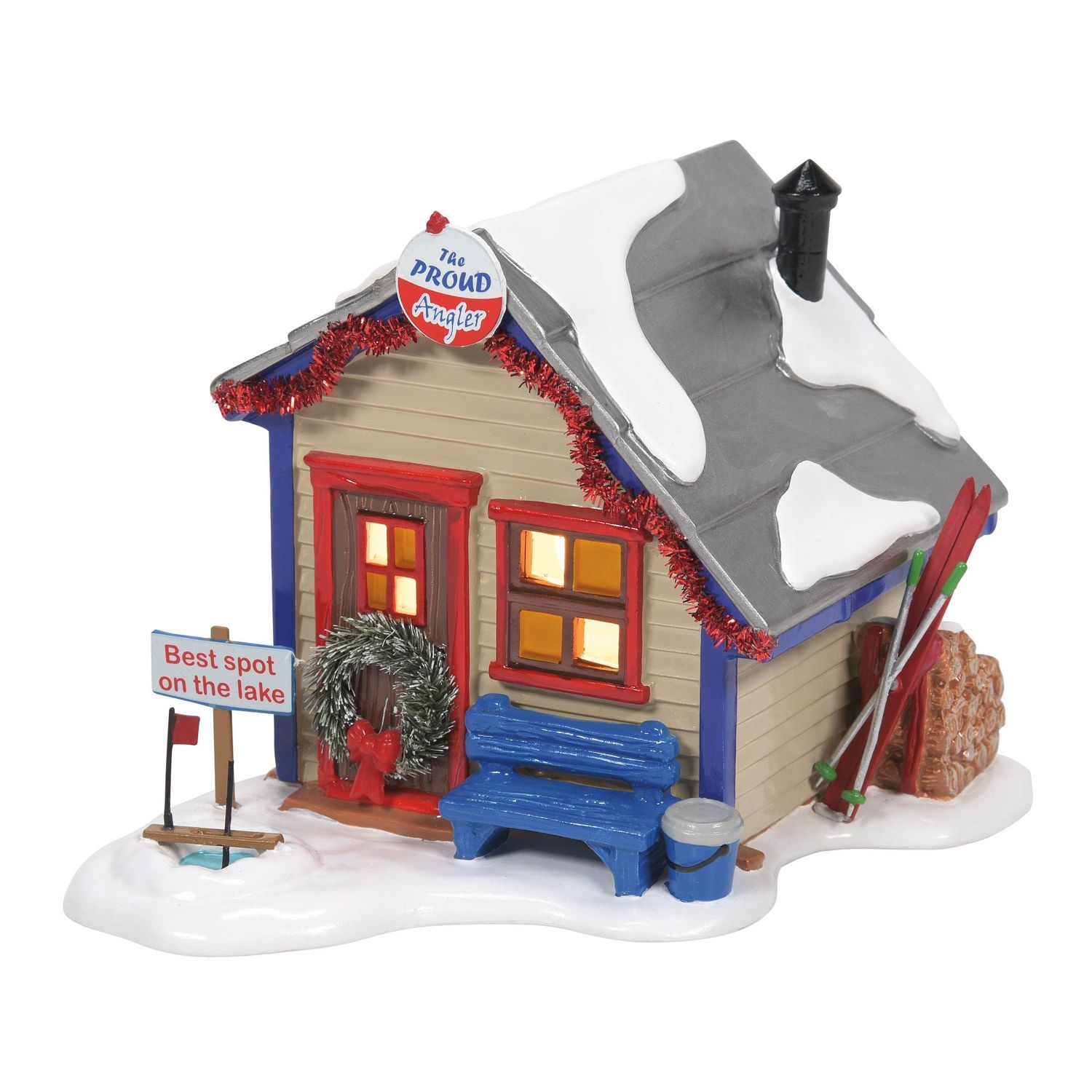 Dept. 56 Snow Village - The Proud Angler