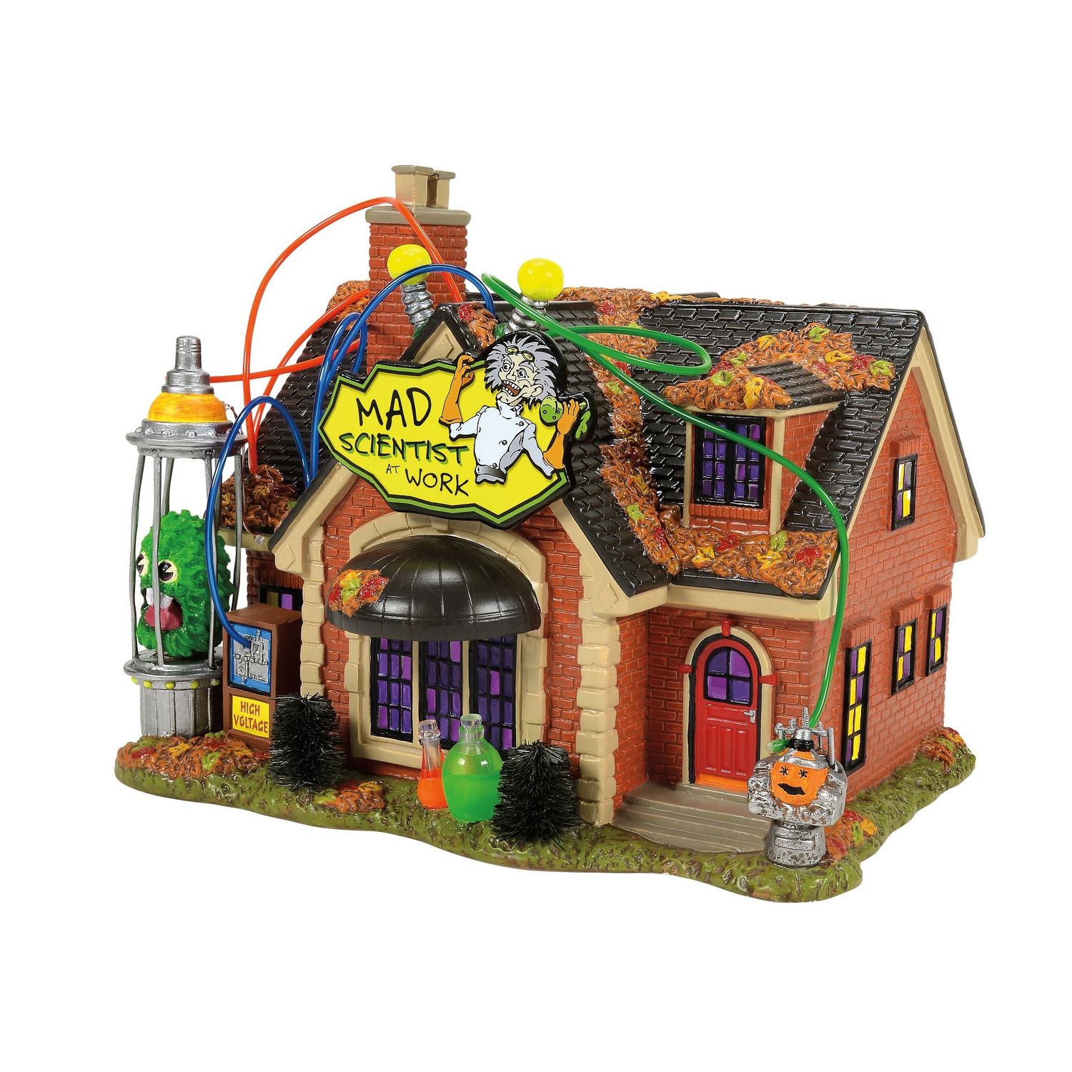 Dept. 56 Halloween Village - The Mad Scientist's Place