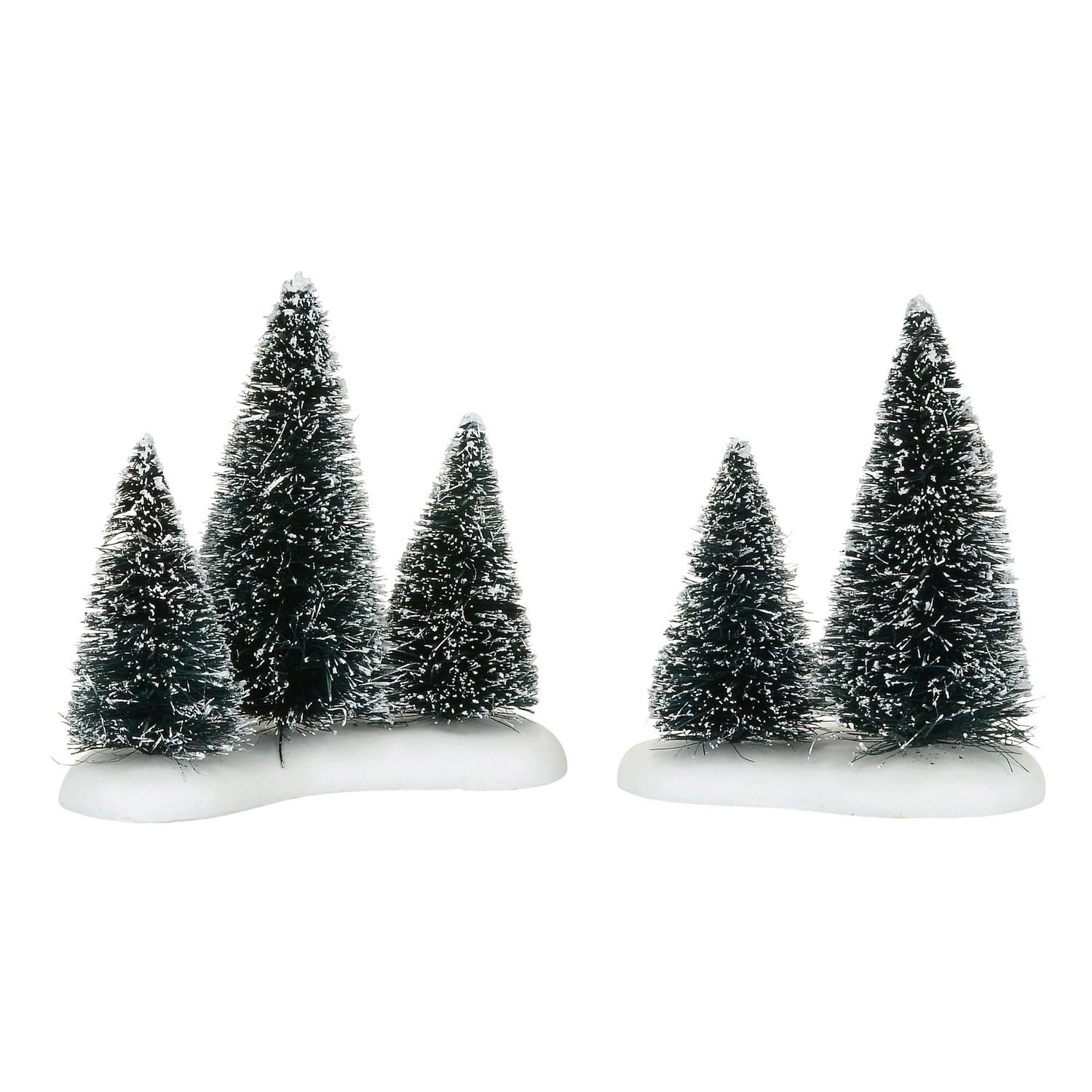 Dept. 56 Snow Village - Sisal Tree Groves Set of 2