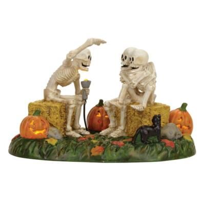 Dept. 56 Halloween Village - Scary Skeleton Stories
