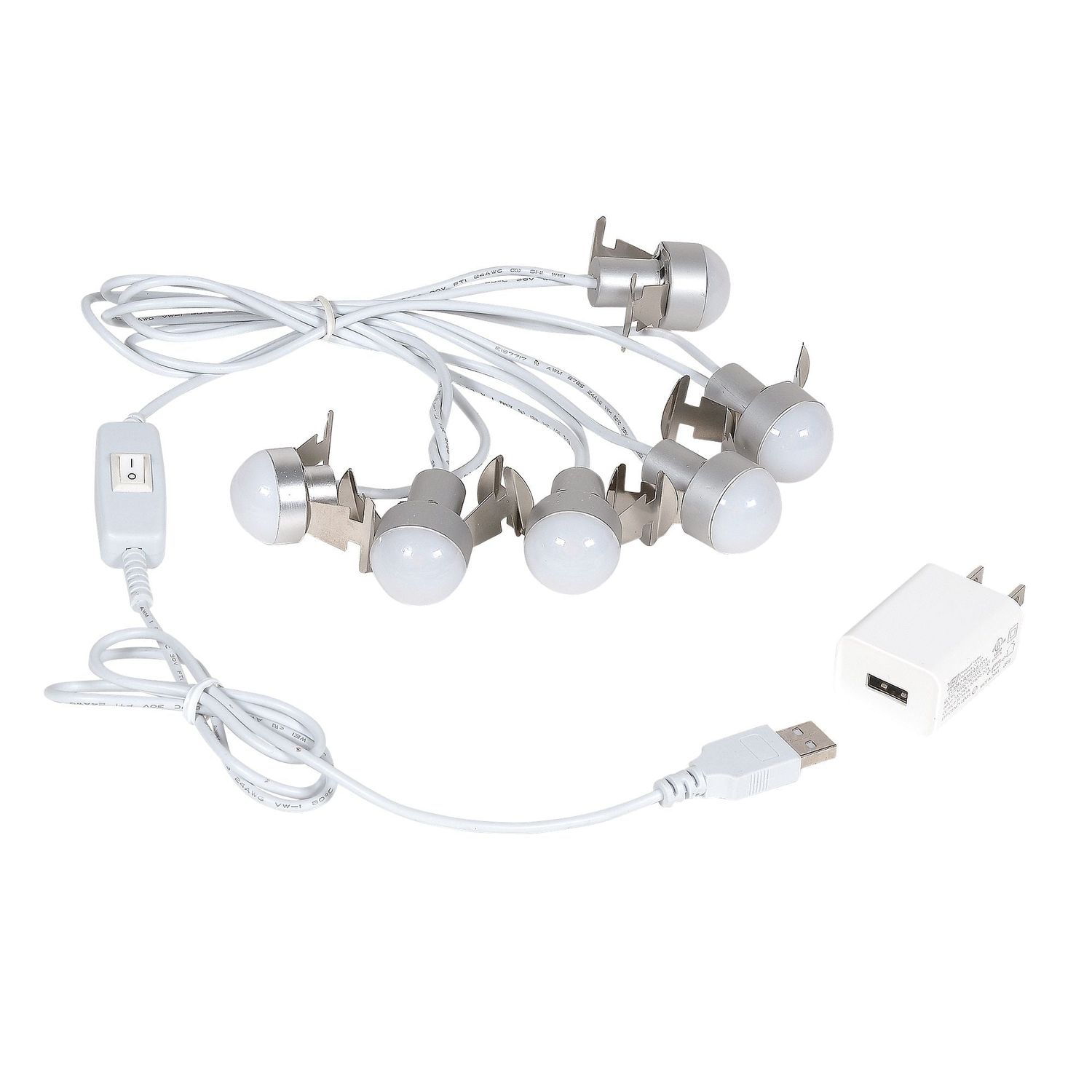 Dept. 56 Snow Village - USB LED 6 Light Set