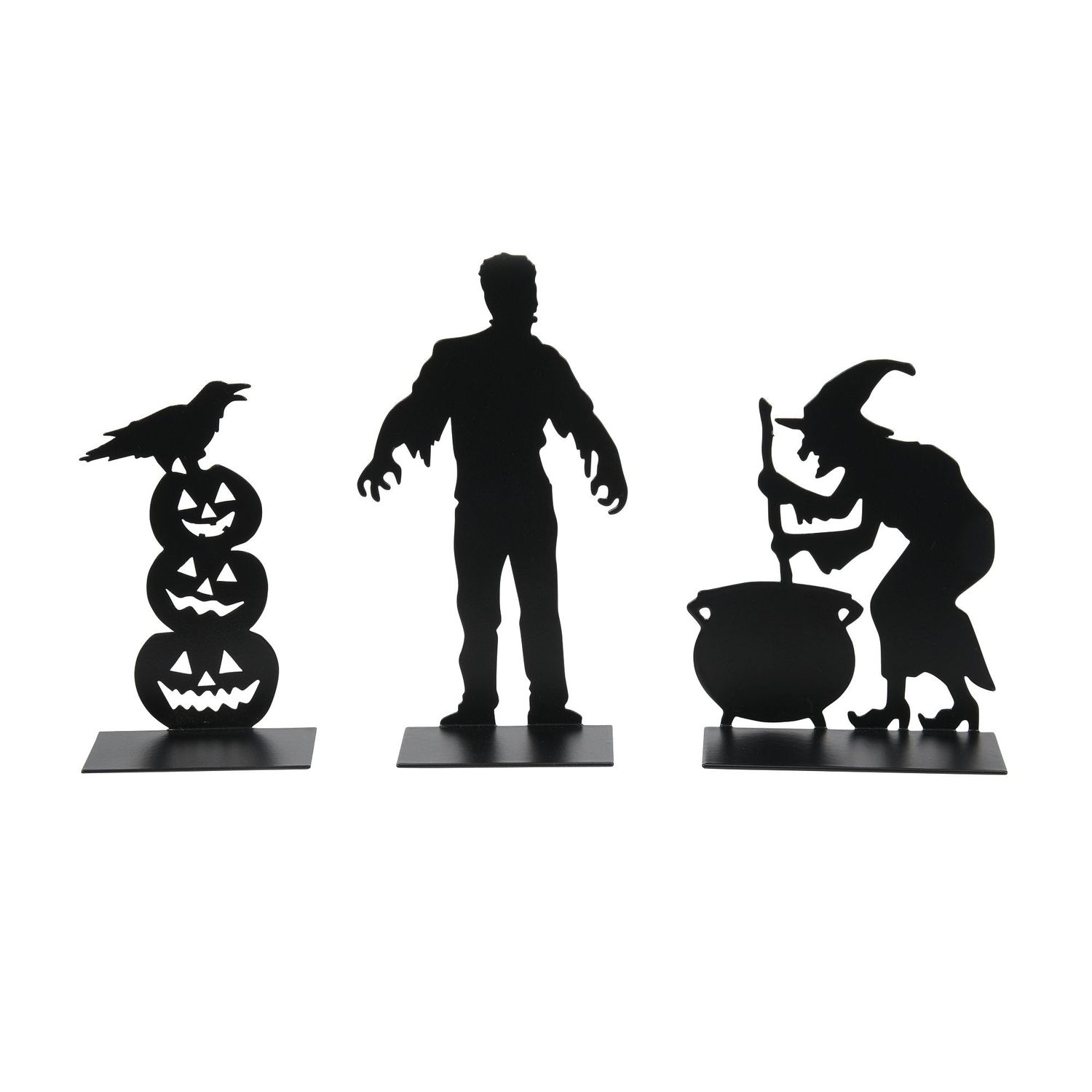 Dept. 56 Halloween Village - Spooky Silhouette Set of 3