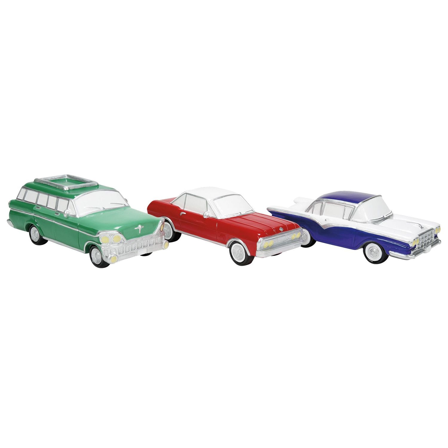 Dept. 56 Snow Village - Sv Out About Town Set of 3