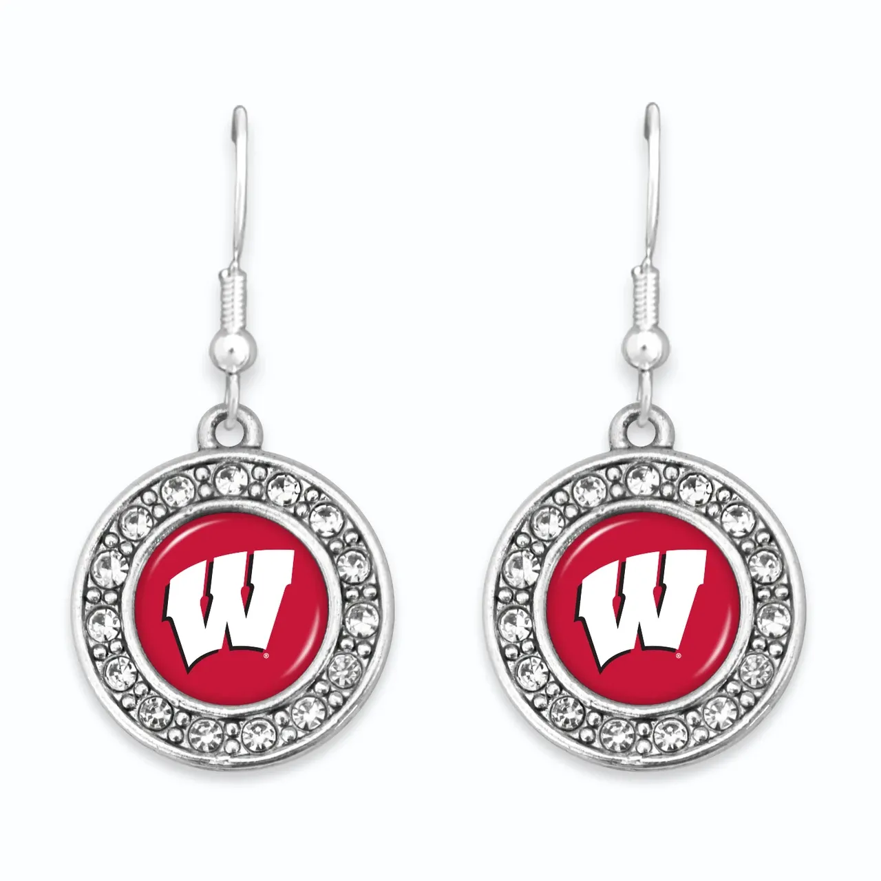 Abby Girl Earrings - U Wisconsin Madison