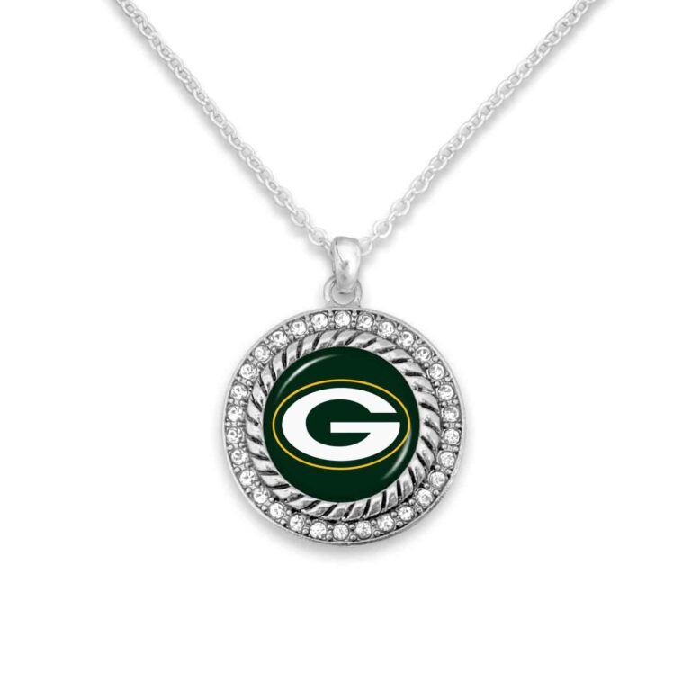 Allie Necklace - Green Bay Packers