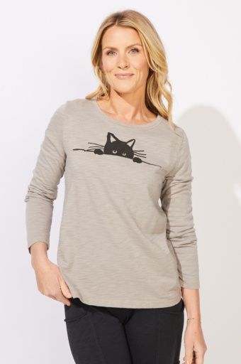 Destination Cat Crew Tee