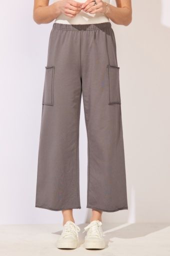 Ocean Front Terry Pocket Flood Pant