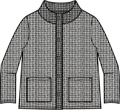 Opposites Attract Mix and Match Jacket