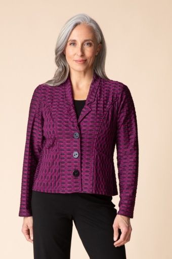 Newport Knit Seamed Shape Jacket