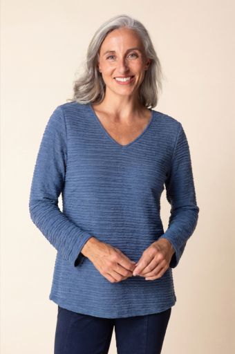 Lustre Lines Seamed Tee