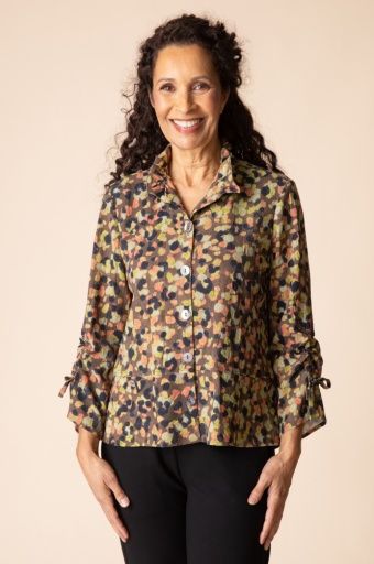 Destination Unknown Dot Event Jacket, Colour: Mushroom, Season: F/26, Size: Small
