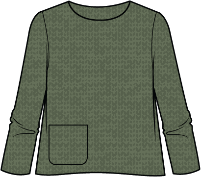 Fireside Pullover, Colour: Fern, Size: Small