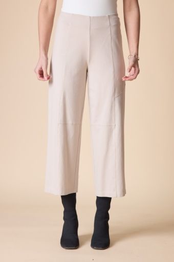 Stonewash Cotton Span Flood Pant, Colour: Dove, Season: F/26, Size: X-Small