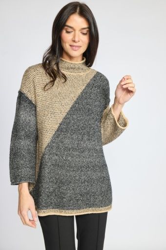 Diagonal Darlings Tunic
