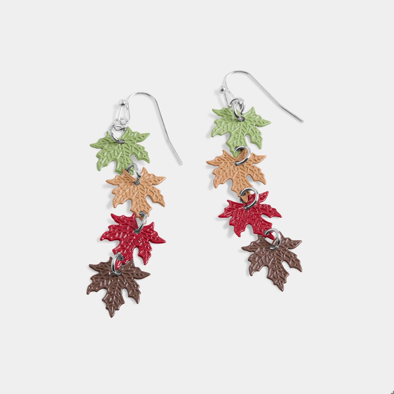 Whispers Fall Colors Dangle Earrings - Multi