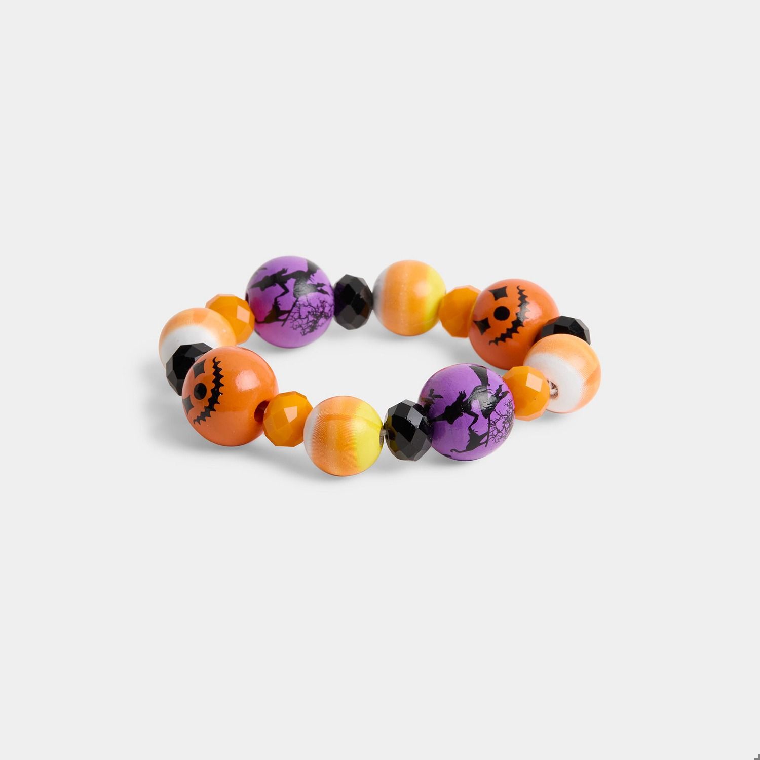 Whispers Candy Corn Bracelet - Orange/Purple/Black