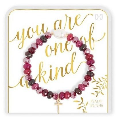 One of a Kind Bracelet, Color: Rumba Red