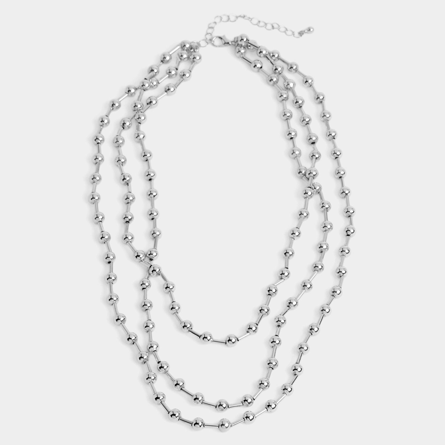 Robin Necklace, Color: Silver
