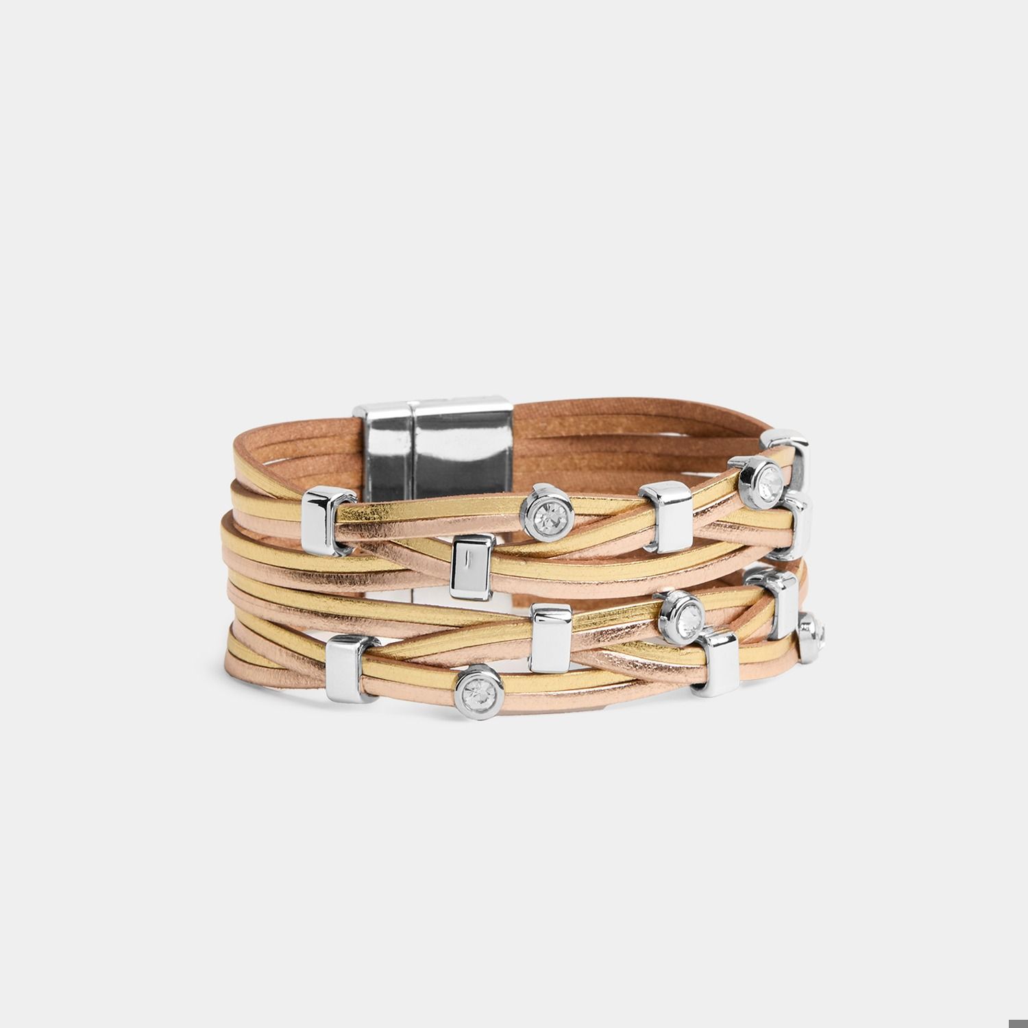Cordelia Magnetic Bracelet, Color: Gold