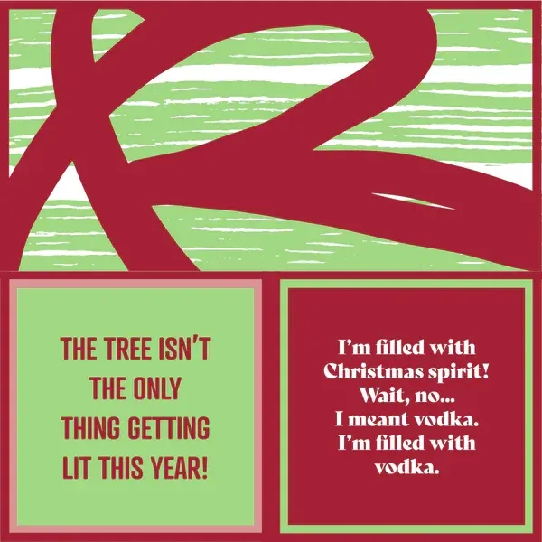 Cocktail Napkin Pack - The Tree Isn't The Only Thing Getting Lit