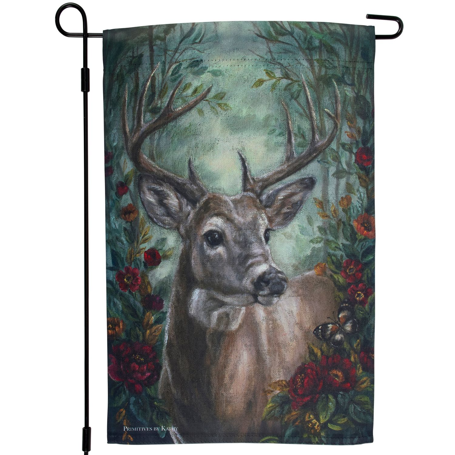 Garden Flag - Fall Stag