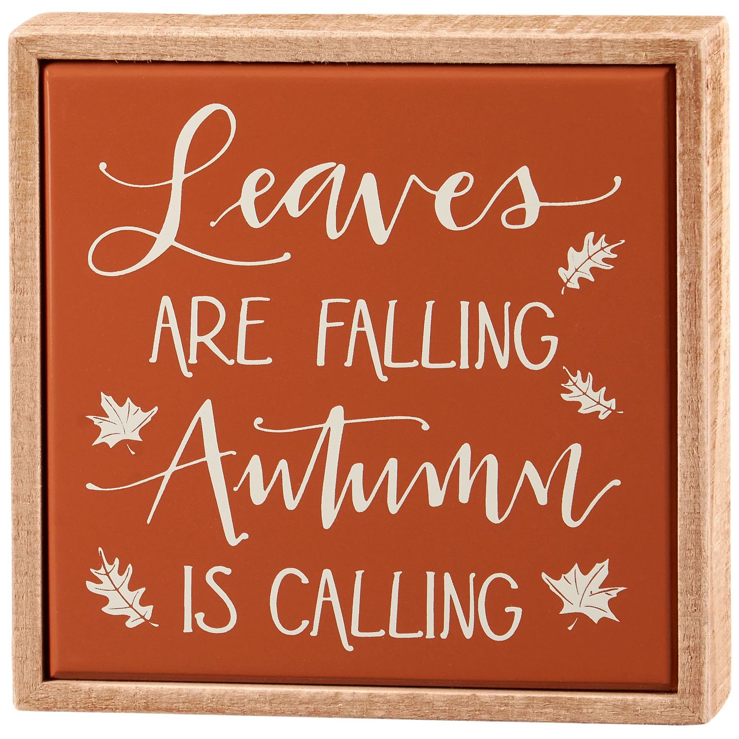 Mini Box Sign - 6" X 6" - Autumn Calling